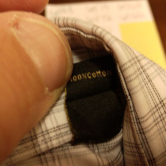 Donald J. Trump dress shirt mens L Large 16 32-33 white signature collection - Picture 8 of 9